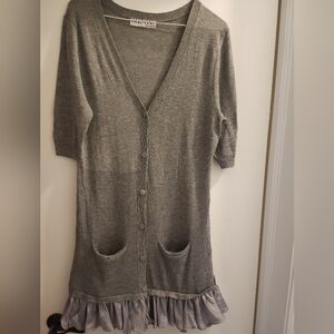 Valentino tshirt couture, wool blend dress. 3/4 sleeve. Preloved. Size 40 UK